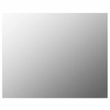 Frameless Mirror 100x60 cm Glass 283647