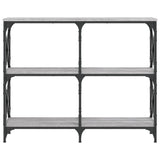 Console Table Grey Sonoma 100x28x80.5 cm Engineered Wood 835422