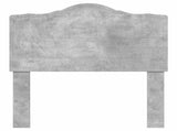 Headboard Concrete Grey Engineered wood 888048