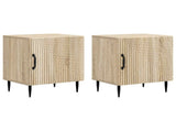 Bedside Cabinet 2 pcs Sonoma Oak 43 x 34.5 x 50 cm 894800