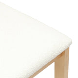 Dining Chairs 2 pcs Natural 40 x 47.5 x 99.5 cm 42020473