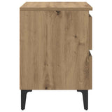 Bedside Cabinet Artisan oak 40 x 35 x 50 cm Engineered wood 871920