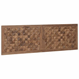 Bed Headboard Natural Solid Teak Wood 42024568