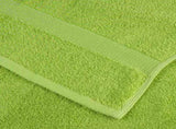 Premium Sauna Towels SOLUND 4 pcs Apple Green 80x200 cm 600 gsm 137507