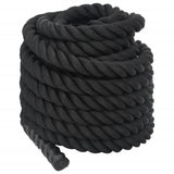 Battle Rope Black 12 m 9 kg Polyester 94267