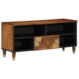 TV Cabinet Honey Brown 100 x 33 x 46 cm Solid Mango Wood 4018752