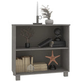 Sideboard HAMAR Light Grey 85x35x80 cm Solid Wood Pine 340503