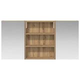 Bathroom Cabinet Set 3 pcs 100 x 10.5 x 50 cm Engineered wood 3403687