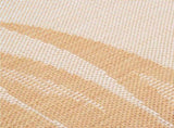 Outdoor Flatweave Rug 200x280 cm Leaf Pattern 340861