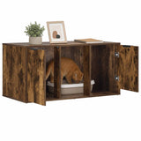 Cat Crate Furniture Smoked Oak 100 x 49 x 45 cm Engineered Wood 8014763