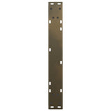 Dining Table Legs V-Shape 3 pcs Natural Steel 70x cm Steel 4012663