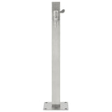 Garden Water Column Stainless Steel Square 65 cm 45454
