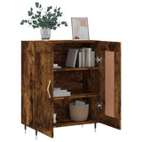 Sideboard Smoked Oak 69.5x34x90 cm Engineered Wood 830177