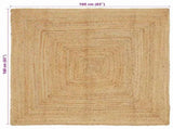 Area Rugs Square 160 x 160 cm 42010397
