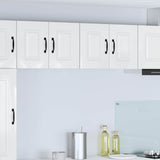 Dishwasher Panel Kalmar 2 pcs High Gloss White 60 x 31 x 40 cm 884563