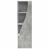 Corner Cabinet Concrete Grey 32x32x102cm Engineered Wood 889858