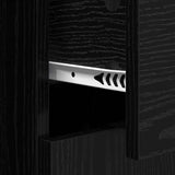 Sideboards 2 pcs Black Oak 60 x 30 x 70 cm Engineered Wood 3415600