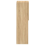 TV Cabinet with LED Lights Sonoma Oak 30.5x30x102 cm 837019