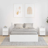 Bedside Tables 2 pcs White 30.5 x 30 x 43 cm Engineered Wood 888798