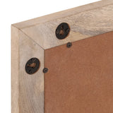 2 Piece Bathroom Furniture Set Solid Wood Mango 3217100