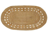 Area Rugs Natural 122 x 183 cm Jute 42010806