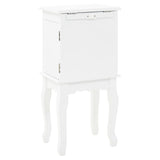 Free Standing Jewelery Cabinet White 246960