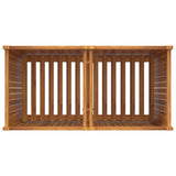 Garden Planter with Liner 100x50x100 cm Solid Wood Acacia 366448