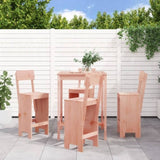 5 Piece Garden Bar Set Solid Wood Douglas 3157804