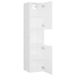 ZNTS Bathroom Furniture Set White Engineered Wood 3071513