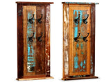 Coat Racks 2 pcs Solid Reclaimed Wood 38x100 cm 244588