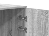 Storage Cabinet Grey Sonoma 50x45x103.5 cm Engineered Wood 859047