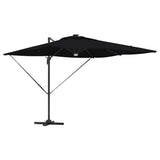 Roma Parasol Black 286 x 284 x 270 cm Aluminium and Polyester 42003355