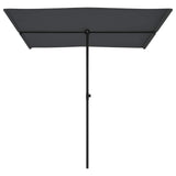 Garden Parasol with Aluminium Pole 2x1,5 m Anthracite 47338