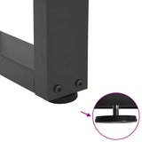 Coffee Table Legs V-Shape 2 pcs Anthracite 70x cm Steel 4012618