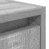 Wall-Mounted Bedside Cabinets 2 pcs Grey Sonoma 38x34x40 cm 861240