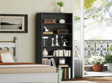 Six Shelf Bookcase - Black T3398P344835