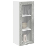 Hanging Cabinet Concrete Grey 40 x 31 x 100 cm Engineered Wood 884381
