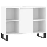 3 Piece Bathroom Furniture Set White Engineered Wood 3190307