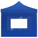 Professional Folding Party Tent with Walls Aluminium 6x3 m Blue 45507