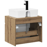 Bathroom Furniture Set Artisan Oak Engineered Wood 3404299