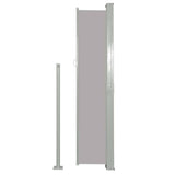 Patio Retractable Side Awning 160 x 300 cm Grey 41546