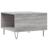 Coffee Table Grey Sonoma 55x55x36.5 cm Engineered Wood 830762