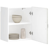 Kitchen Wall Cabinets 2 pcs Kalmar Concrete Grey Engineered Wood 853566