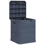 Garden Storage Box 90 L Anthracite 45684