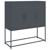Highboard Anthracite 100.5x39x107 cm Steel 846538