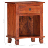 Bedside Cabinet 40x30x50 cm Solid Acacia Wood 286265