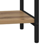 Bookshelf 4-Tier 80 x 30 x 146 cm Engineered wood Artisan Oak 879898