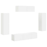 TV Cabinet 5 pcs White 3409168