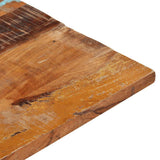 Rectangular Table Top 60x100 cm 25-27 mm Solid Reclaimed Wood 286056