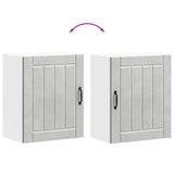 Kitchen Wall Cabinets 2 pcs Lucca Concrete Grey Engineered Wood 853806